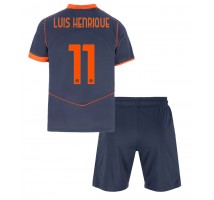 Inter Milan Luis Henrique #11 Koszulka Trzecia dzieci 2025-26 Krótki Rękaw (+ krótkie spodenki)